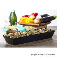 Travessa Stillo Retangular 4l Verde Em Polipropileno Linha Tropical Vem - 2