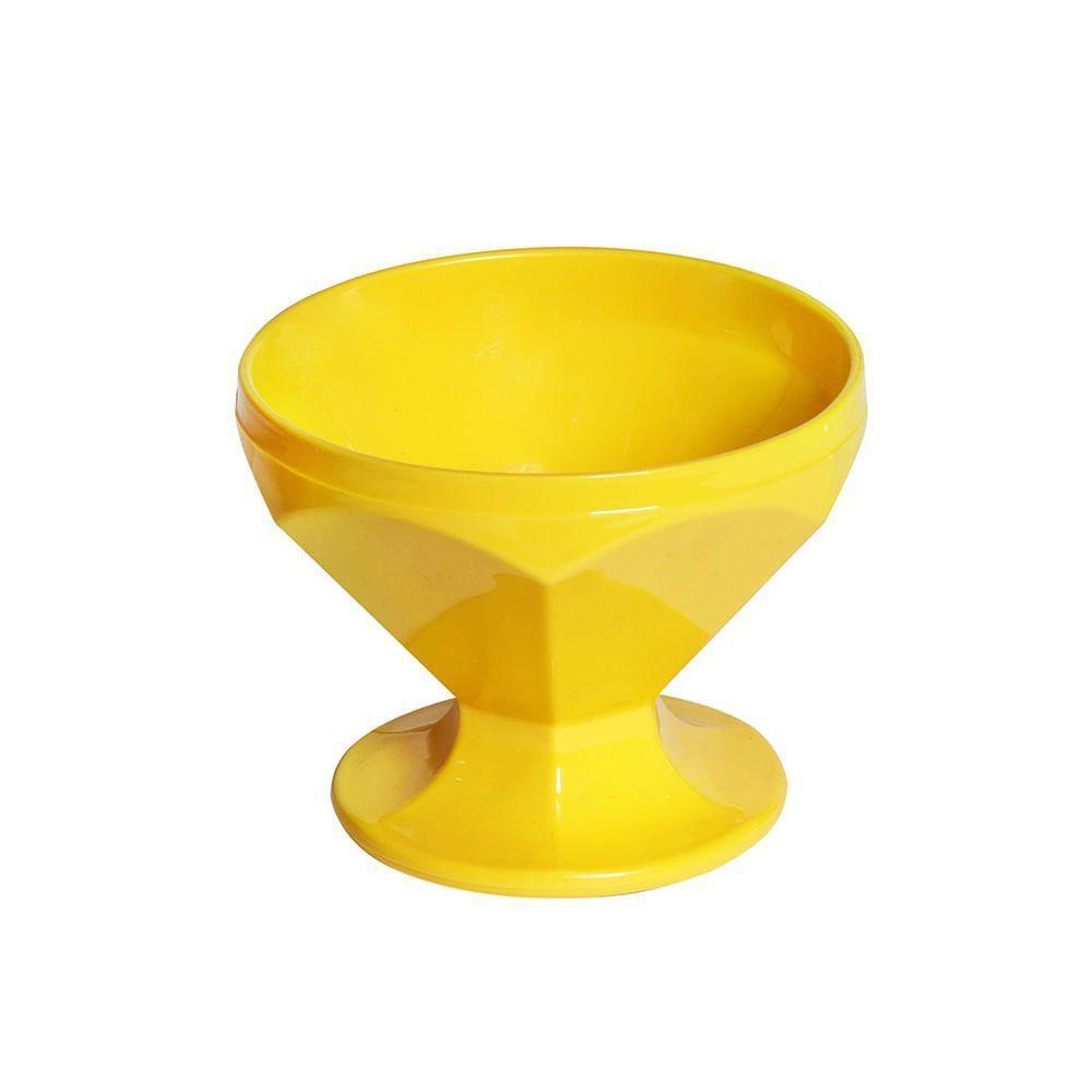 Taça Caribe De Sobremesa 150ml Amarelo Em Polipropileno Linha Tropical Vem - 1