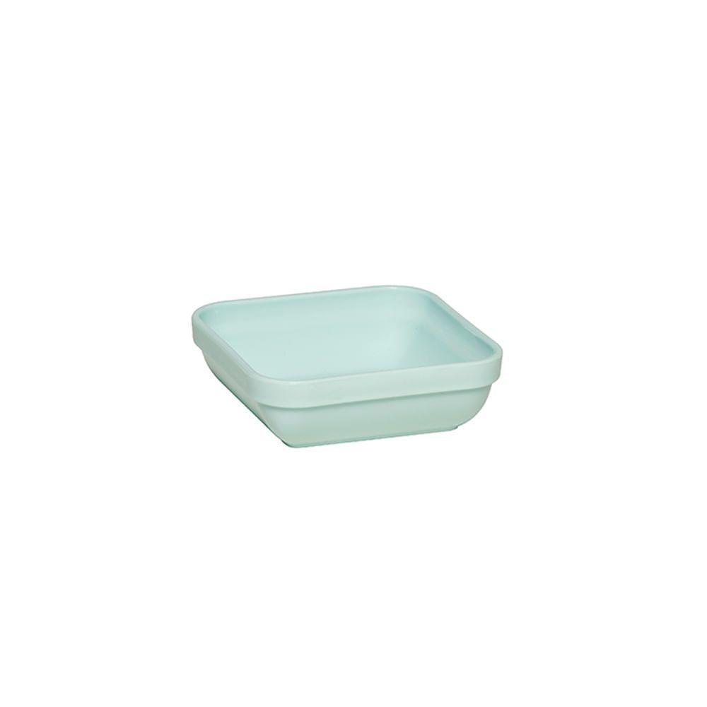 Travessa Cheff Quadrada 250ml Verde Em Polipropileno Linha Tendência Vem - 1