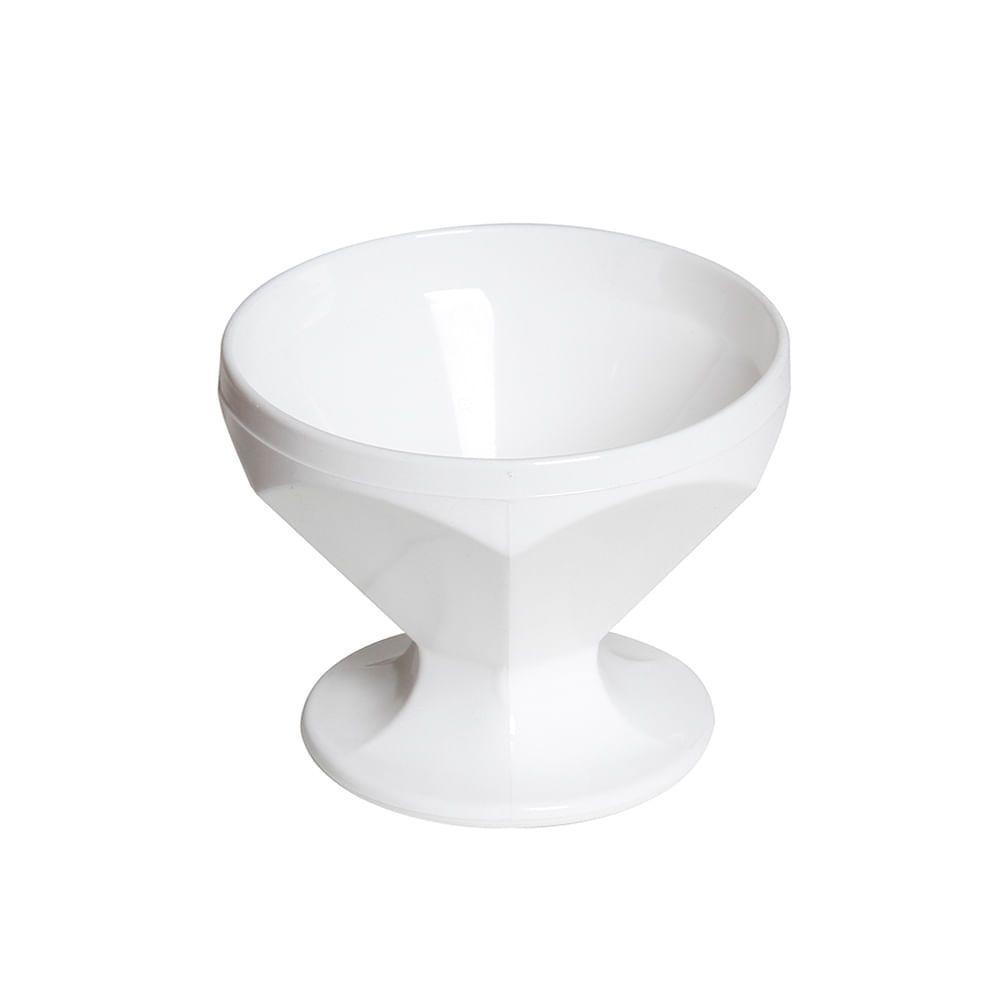 Taça Caribe De Sobremesa 150ml Branca Em Polipropileno Linha Tropical Vem - 1