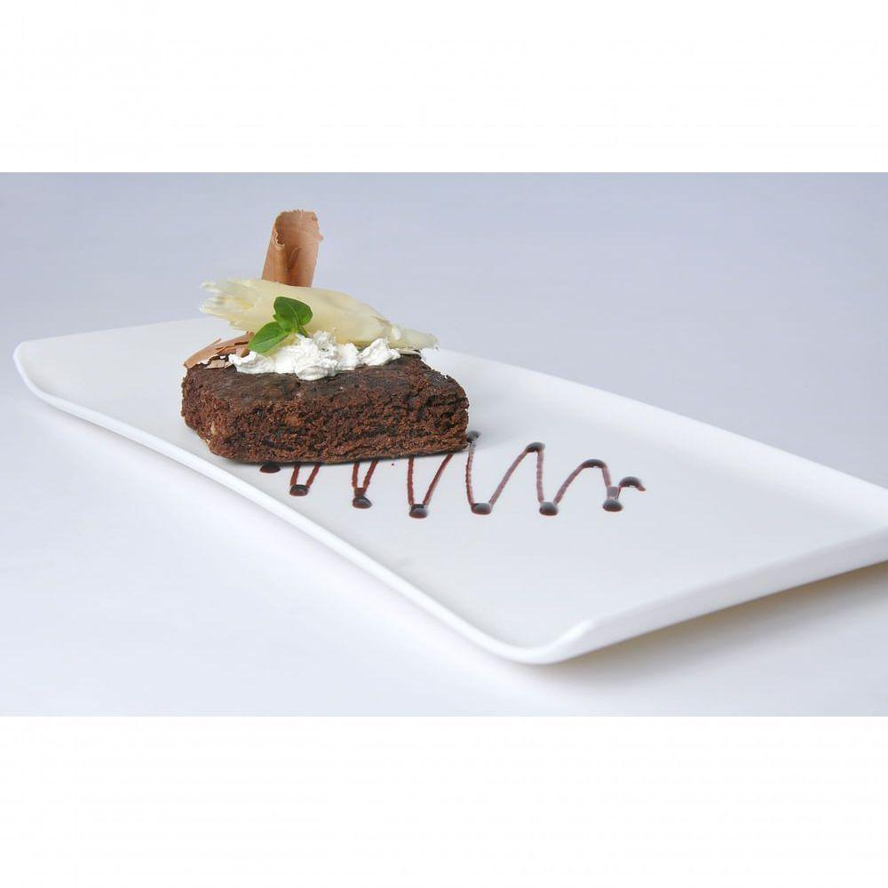 Bandeja Servir Retangular 15x40 Preta Em Polipropileno Linha Tropical Vem - 6