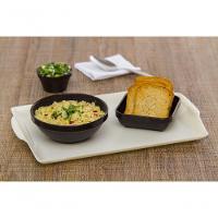 Bandeja Square Retangular 35x50 Branca Em Policarbonato Linha Profissional Cook Vem - 2