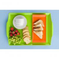 Bandeja Square Retangular 35x50 Branca Em Policarbonato Linha Profissional Cook Vem - 6