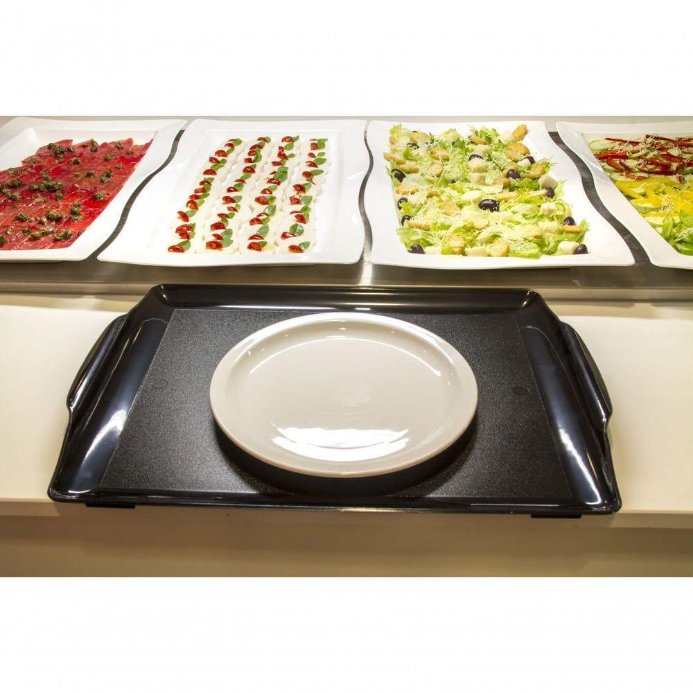 Bandeja Square Retangular 35x50 Vermelha Em Policarbonato Linha Profissional Cook Vem - 4