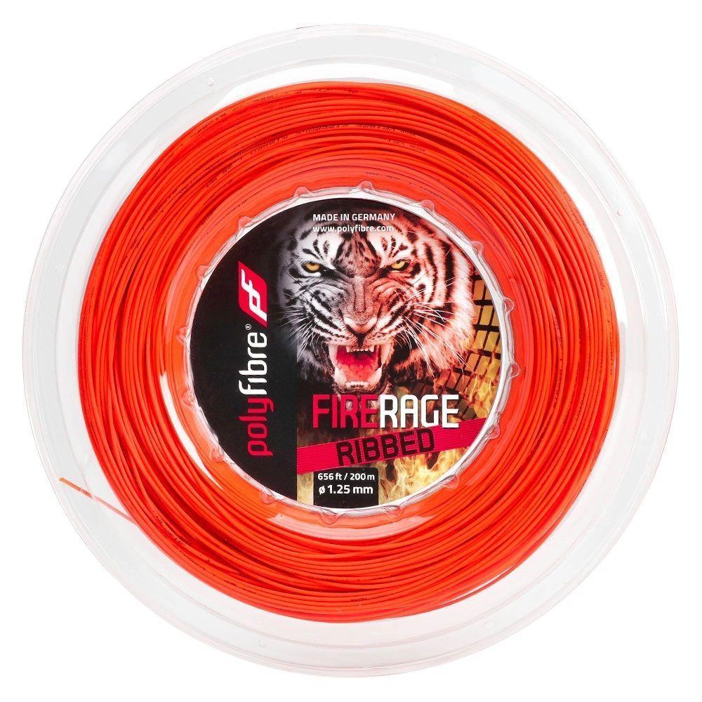Corda Polyfibre Fire Rage Ribbed 1,25 Mm Laranja (gauge 16l) - Set Individual - 1
