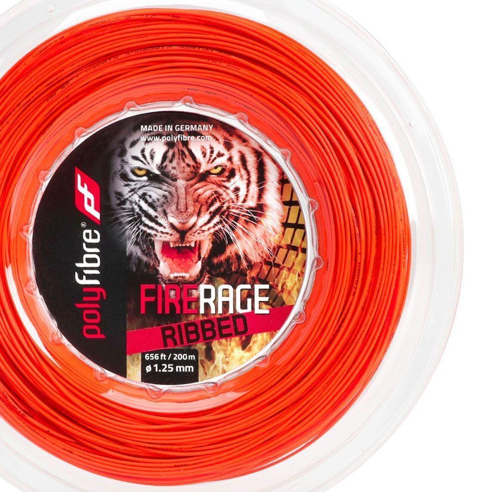 Corda Polyfibre Fire Rage Ribbed 1,25 Mm Laranja (gauge 16l) - Set Individual - 4