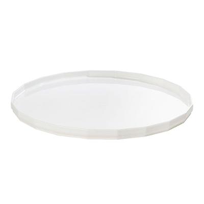 Bandeja Elegance Redonda Aro 30 Branca Em Polipropileno Linha Tropical Vem