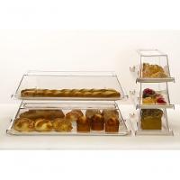 Bandeja Servir Retangular Com Tampa 15x50 Branca Em Policarbonato Linha Profissional Cook Vem - 3