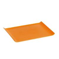 Bandeja Servir Quadrada 30x45 Laranja Em Polipropileno Linha Tropical Vem - 1