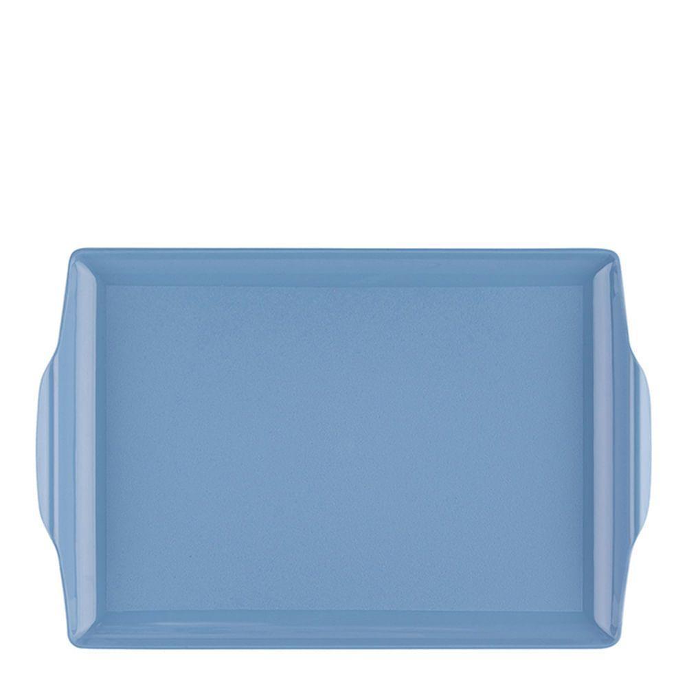 Bandeja Square Retangular 23x35 Azul Em Polipropileno Linha Tendência Vem - 7