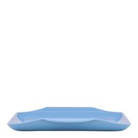 Bandeja Square Retangular 23x35 Azul Em Polipropileno Linha Tendência Vem - 5