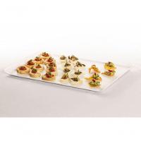 Bandeja Servir Quadrada 30x30 Vermelha Em Policarbonato Linha Profissional Cook Vem - 6