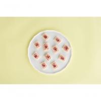 Bandeja Elegance Redonda Aro 30 Vermelha Em Policarbonato Linha Profissional Cook Vem - 3