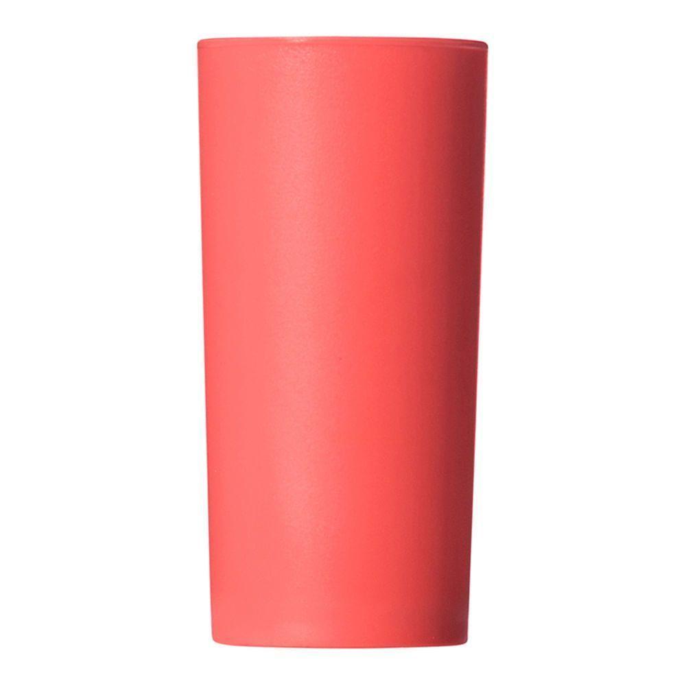Copo Long Drink 300ml Coral Em Polipropileno Linha Tendência Vem - 1