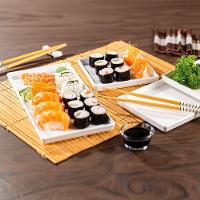 Prato Square Retangular 13,5x27 Roxo Em Polipropileno Linha Tropical Vem - 2