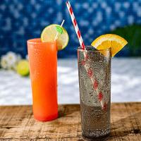 Copo Long Drink Slim 300ml Verde Em Polipropileno Linha Tendência Vem - 2