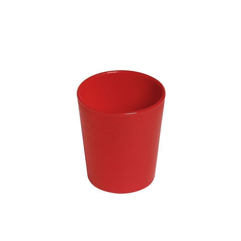 Copo Fresc Redondo 200ml Vermelho Em Polipropileno Linha Tropical Vem - 1