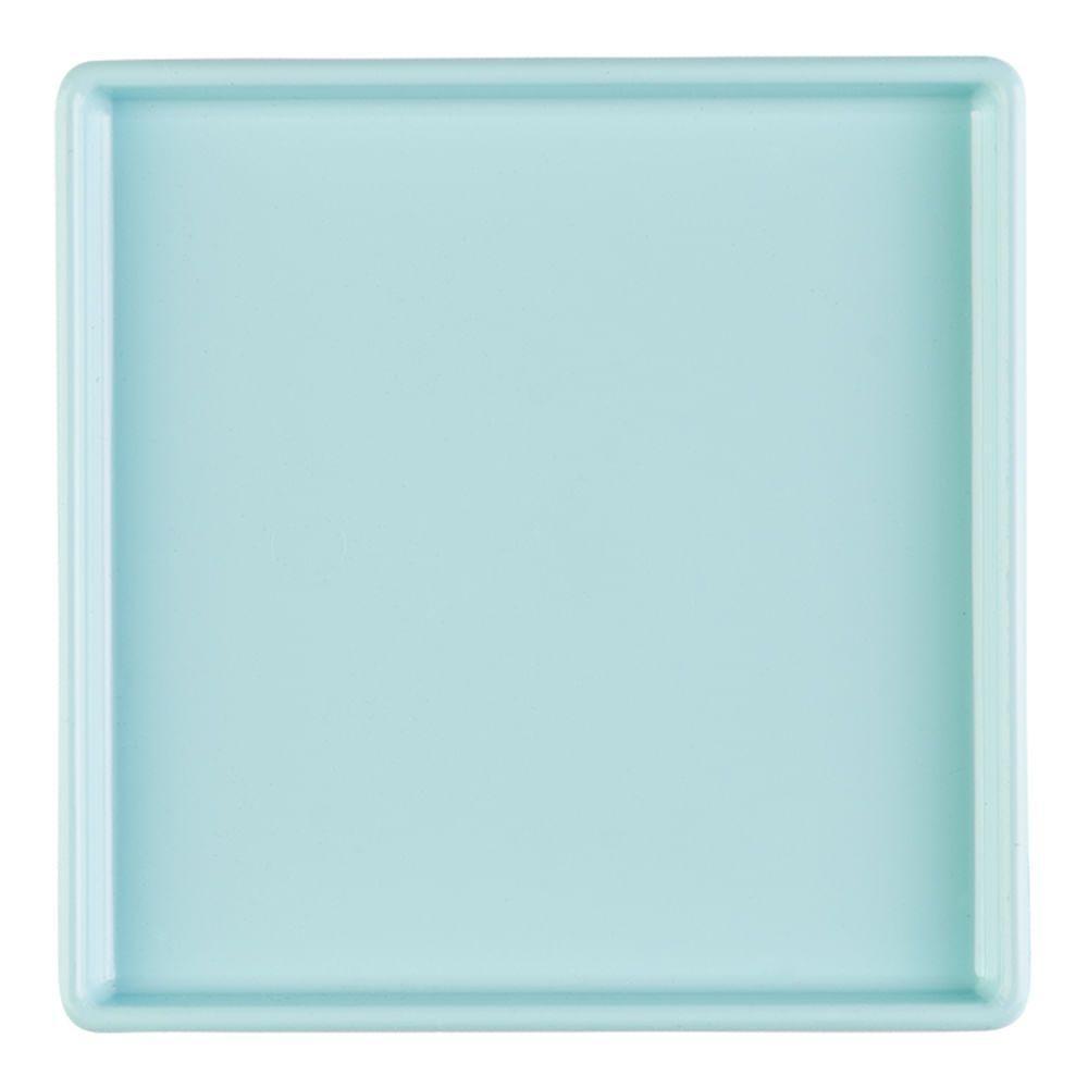 Prato Square Quadrado 13,5x13,5 Verde Em Polipropileno Linha Tendência Vem - 8