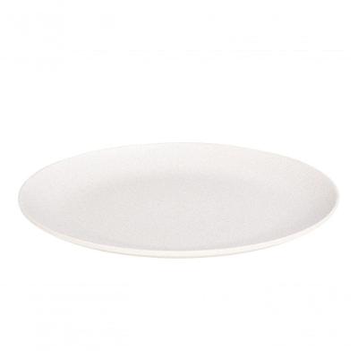 Prato Elegance Redondo 30cm Branco Em Policarbonato Linha Profissional Cook Vem