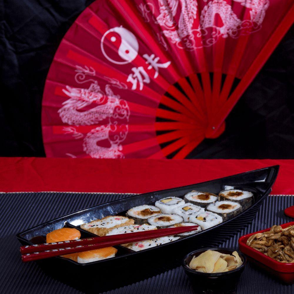 Barca Sushi 1l Verde Em Polipropileno Linha Tropical Vem - 2