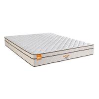 Colchão King Pequim 193x203cm Molas Ultralastic Softgel Inducol Cr445e Branco/bege Branco/bege - 1