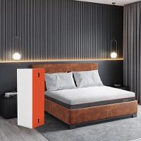 Colchão Casal Bed In A Box Enjoy Smartmax 138x188cm Espuma Mista Inducol Cr449c Branco/cinza Branco/cinza - 4