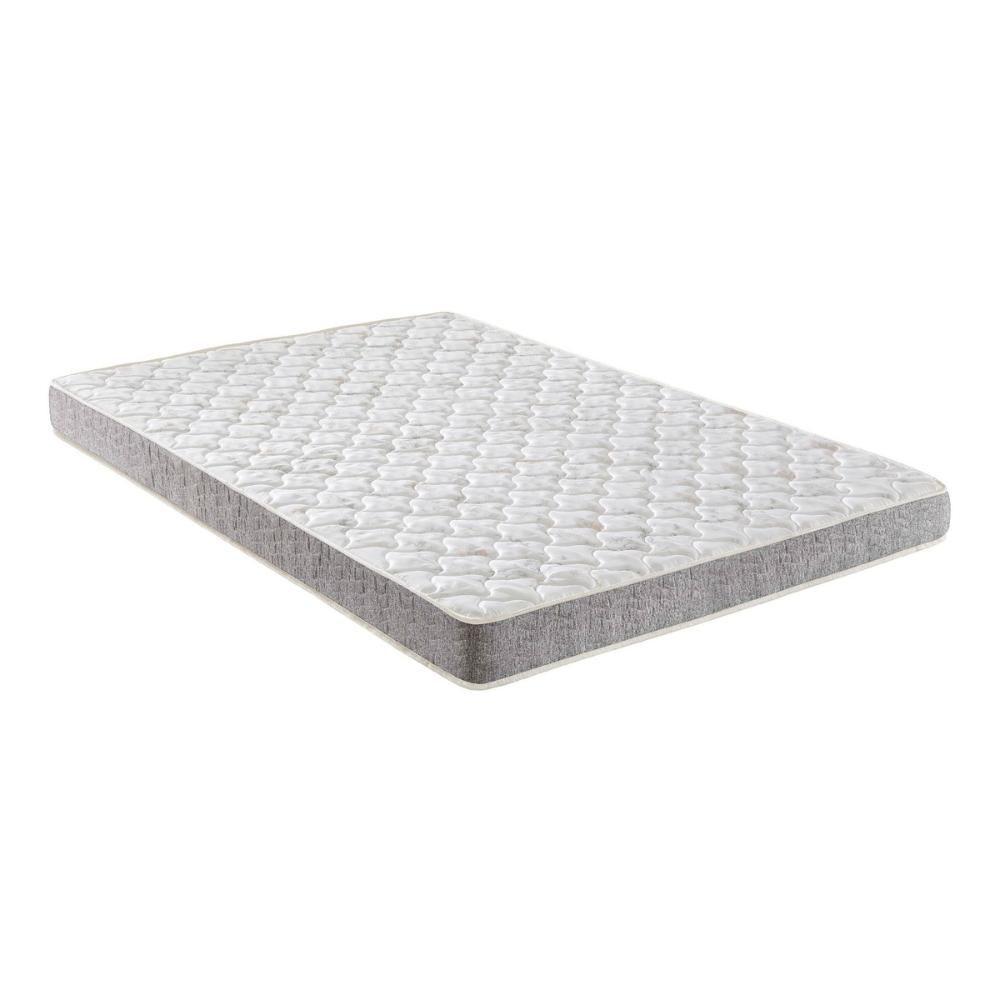 Colchão De Casal Com Espuma D23 138x188cm Inducol Cr451c Cinza Cinza - 1