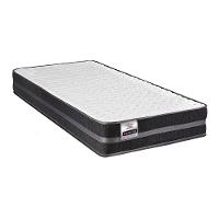 Colchão Solteiro Bogotá 88x188cm Molas Ultralastic Softgel Inducol Cr446a Branco/grafite Branco/grafite - 1