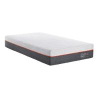 Colchão Solteiro Bed In A Box Enjoy Smartmax 88x188cm Espuma Mista Inducol Cr449a Branco/cinza Branco/cinza - 1