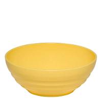 Bowl Oriental Redonda 1,2l Amarela Clara Em Polipropileno Linha Tendência Vem - 1