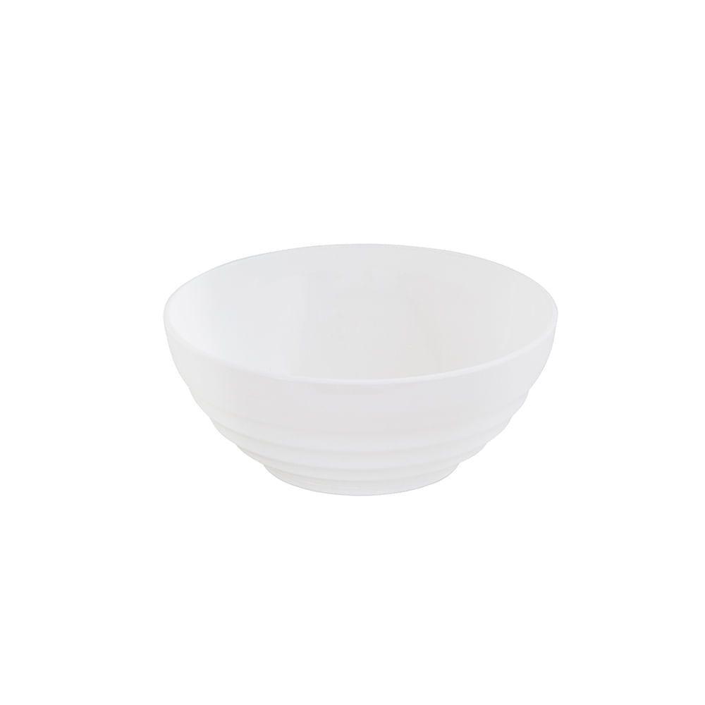 Bowl Oriental Redonda 500ml Branca Em Polipropileno Linha Tropical Vem - 1