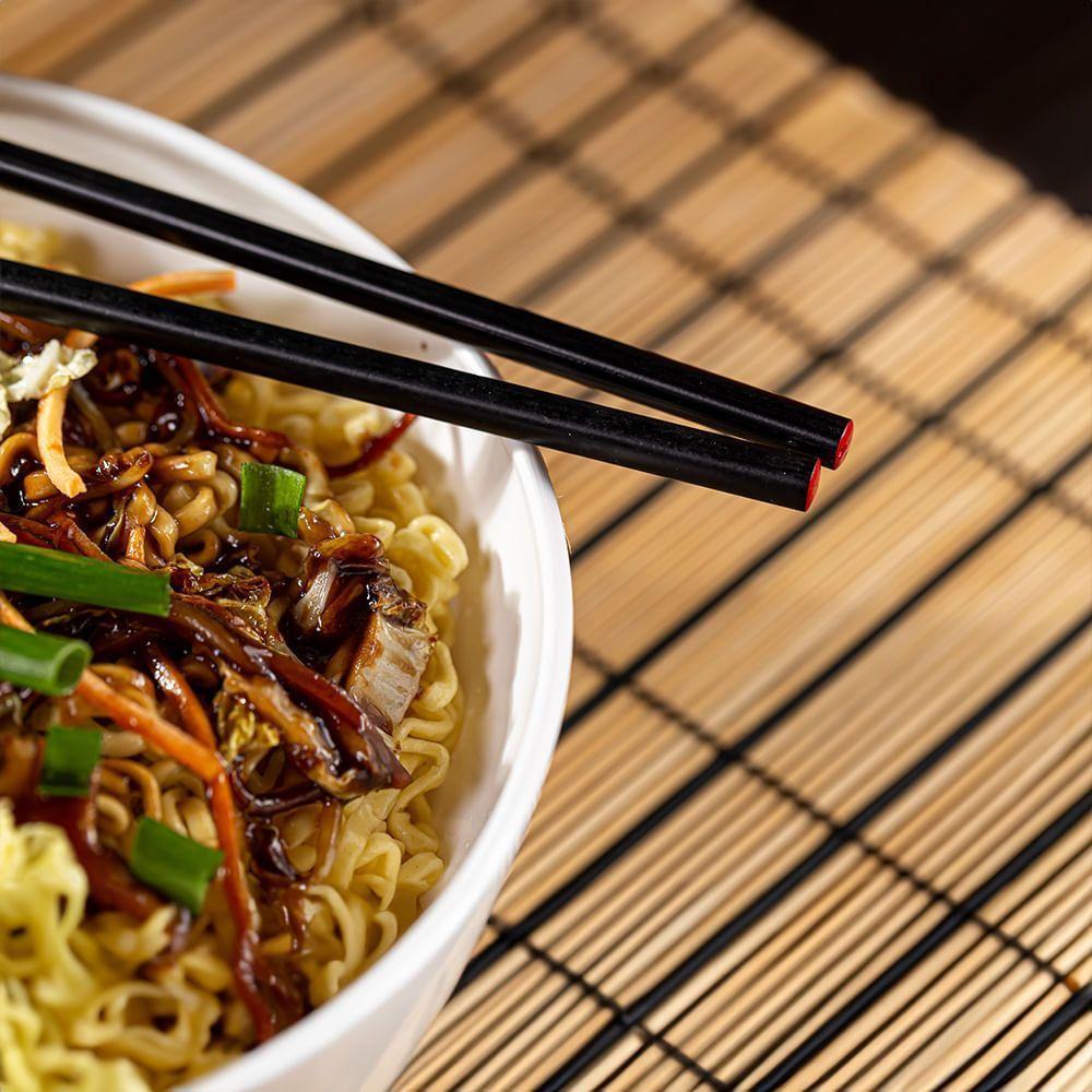 Bowl Oriental Redonda 500ml Branca Em Polipropileno Linha Tropical Vem - 5