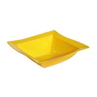 Saladeira Moove Quadrada 2l Amarela Em Polipropileno Linha Tropical Vem - 1