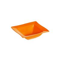 Saladeira Moove Quadrada 800ml Laranja Em Polipropileno Linha Tropical Vem - 1