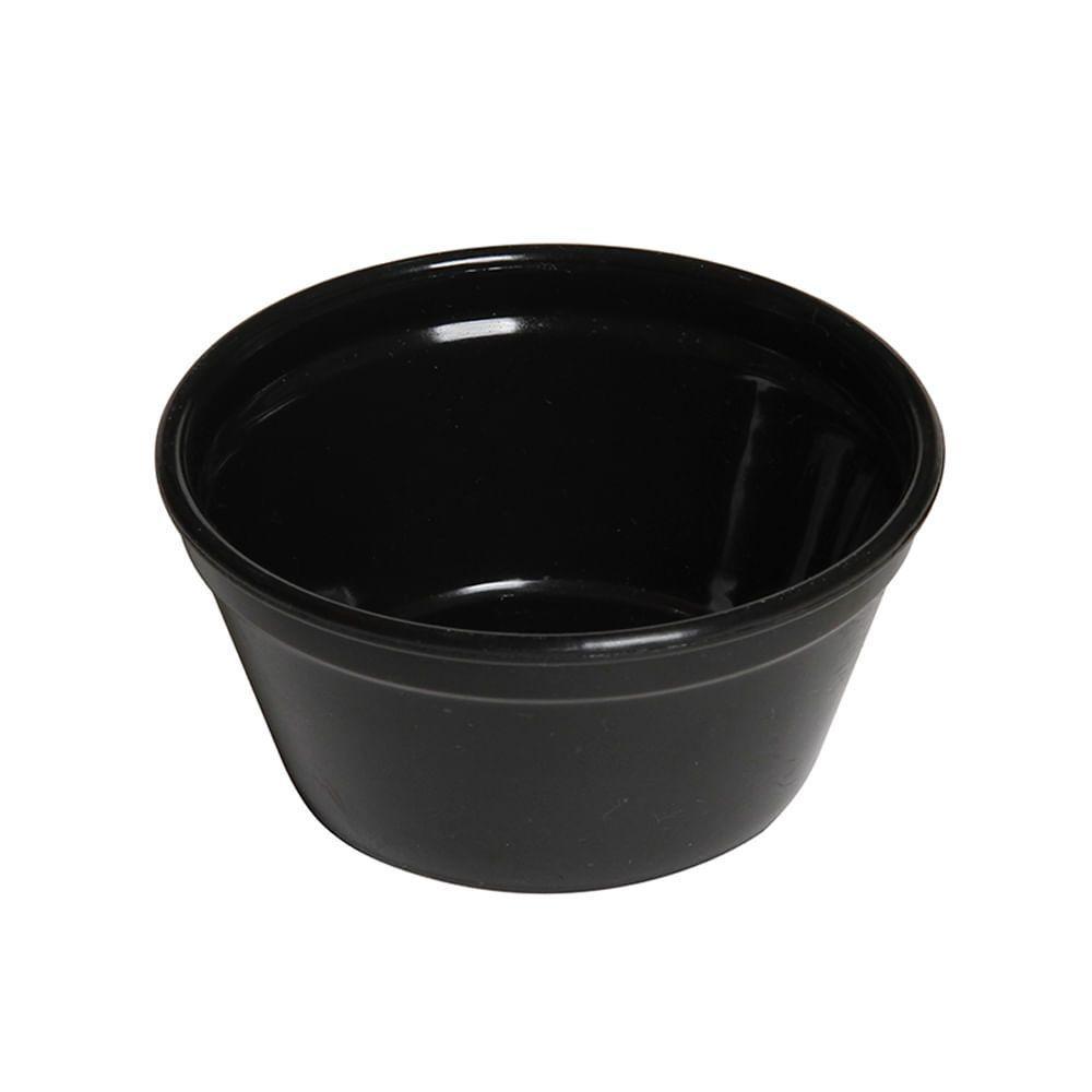 Ramequim Cheff 240ml Preto Em Policarbonato Linha Profissional Cook Vem - 1
