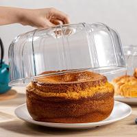 Boleira Elegance Redonda Com Tampa 30cm Preta Em Policarbonato Linha Profissional Cook Vem - 1