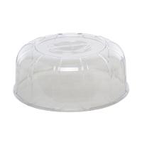 Boleira Elegance Redonda Com Tampa 30cm Branca Em Policarbonato Linha Profissional Cook Vem - 4