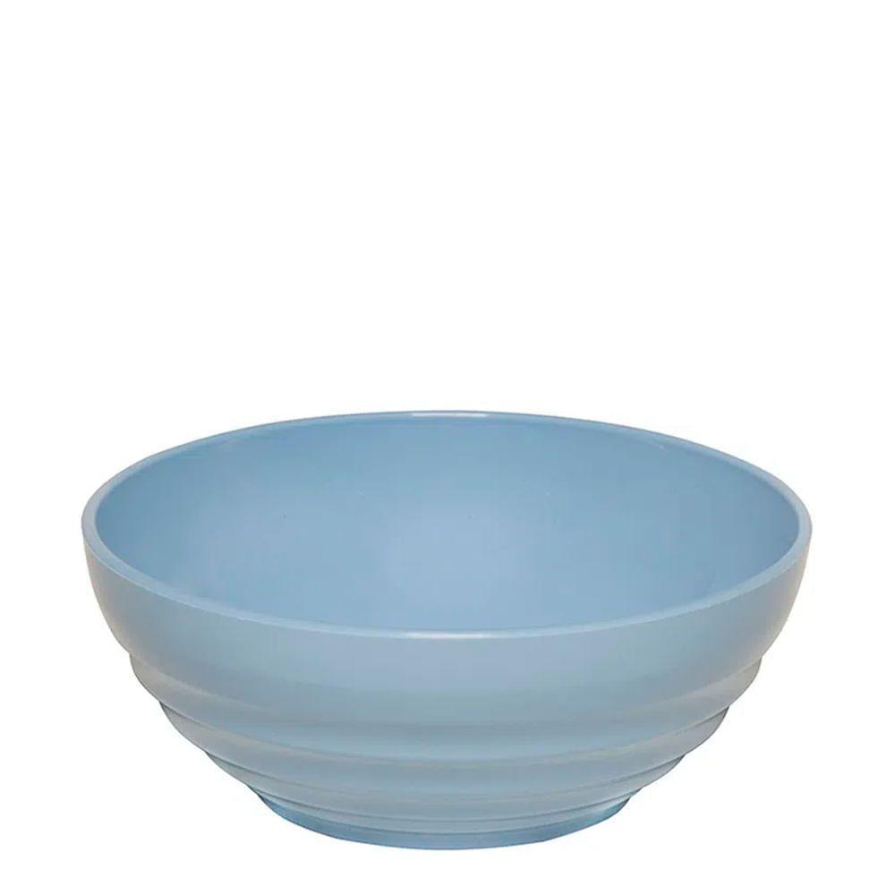 Sopeira Oriental Redonda 500ml Azul Em Polipropileno Linha Tendência Vem - 1