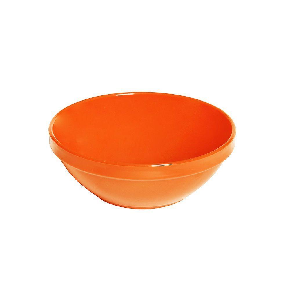 Sopeira Cheff Redonda 350ml Laranja Em Polipropileno Linha Tropical Vem - 1