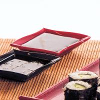 Molheira Shoyu Quadrada 60ml Branca Em Polipropileno Linha Tropical Vem - 2