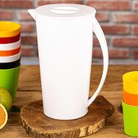 Jarra Fresc 2,5l Vermelha Em Polipropileno Linha Tropical Vem - 4