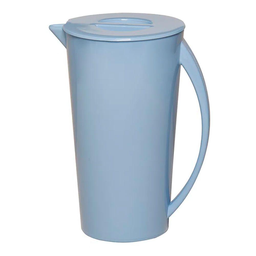 Jarra Fresc 2,5l Azul Em Polipropileno Linha Tendência Vem - 1