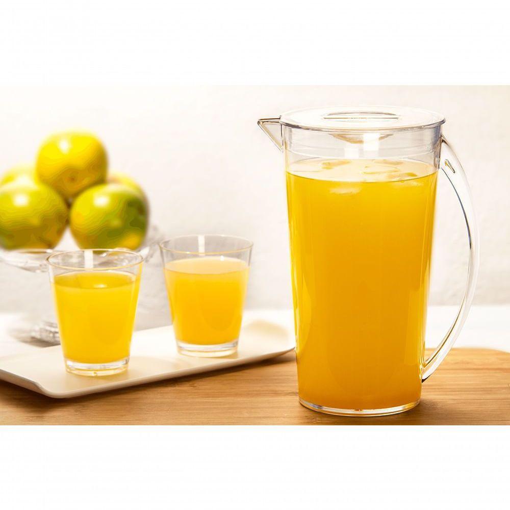 Jarra Fresc 2,5l Coral Em Polipropileno Linha Tendência Vem - 5