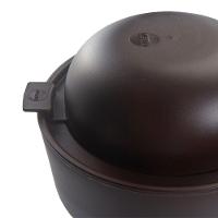 Lixeira Unique 5 Litros Marrom Em Polipropileno - Vem - 3