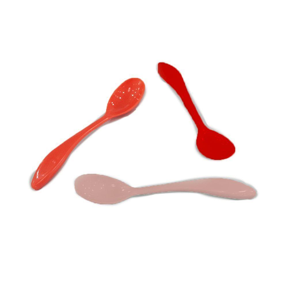 Kit Colher Dolce Vem Rosé-vemelho-coral Pp Linha Alegria - 3