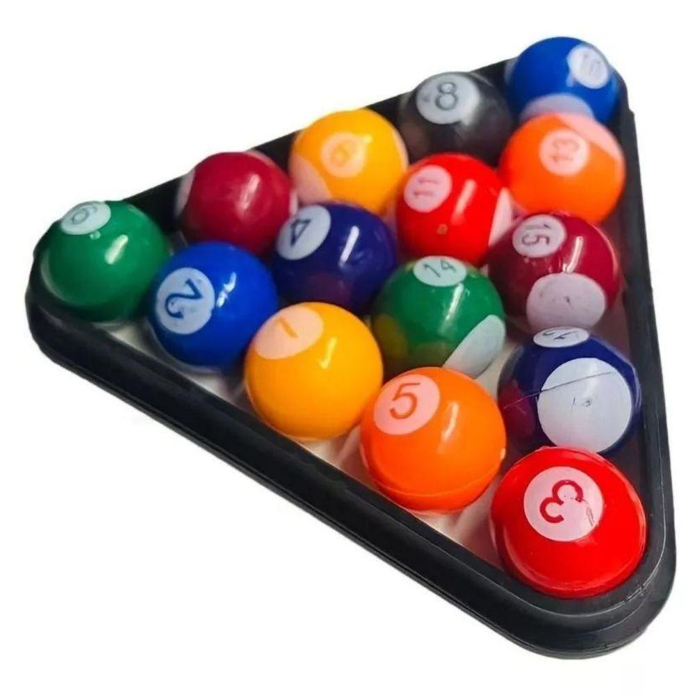 Mesa Bilhar Sinuca Infantil Portátil Snooker Kit Completo - 3