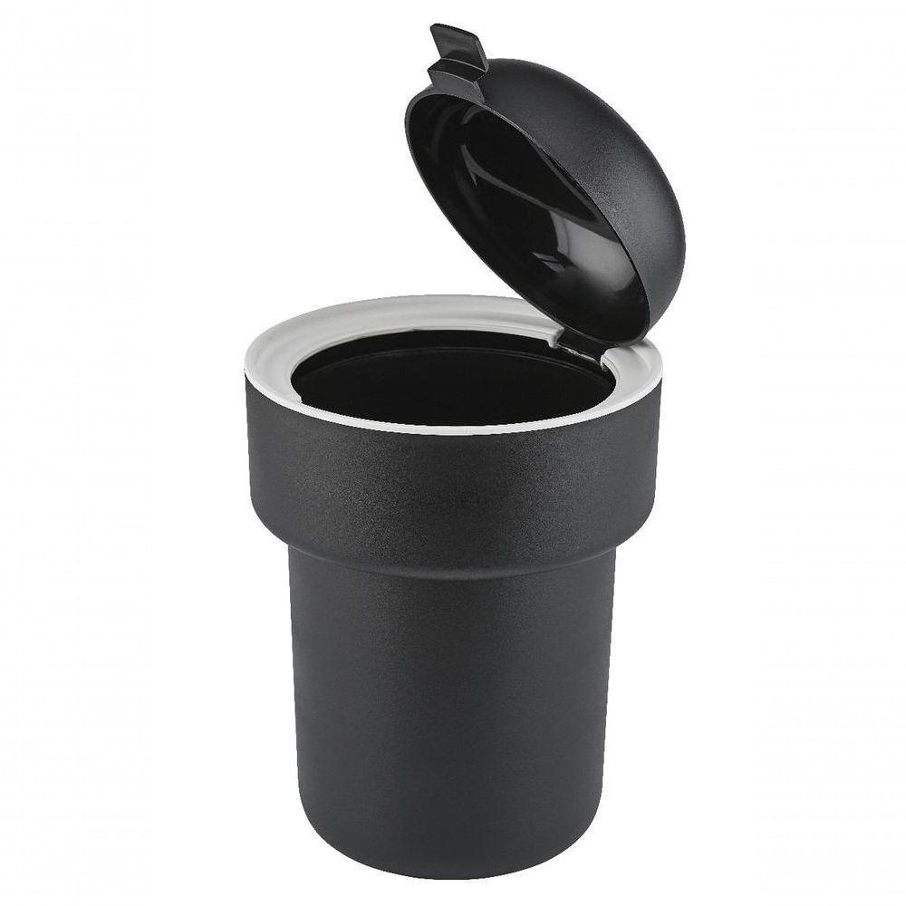 Lixeira Unique 5 Litros Preta Em Polipropileno - Vem - 5