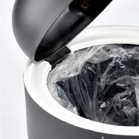 Lixeira Unique 5 Litros Preta Em Polipropileno - Vem - 3