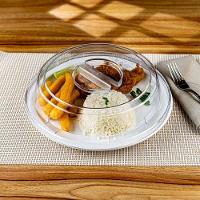 Cloche Elegance Redondo 27,5cm Branco Em Policarbonato Linha Profissional Cook Vem - 4