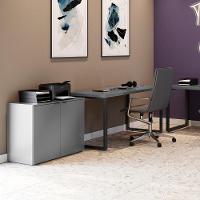 Mesa Diretor Kappesberg Office Platinum 120cm - 1